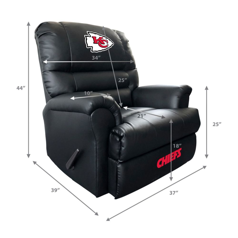 Imperial NFL Sports Recliner - White Billiards