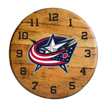 Load image into Gallery viewer, Imperial International NHL Oak Barrel Clock