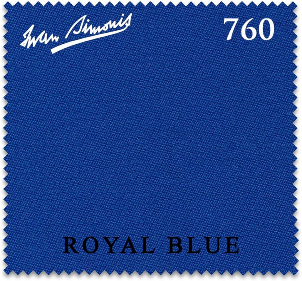 Tournament Blue 760 Simonis Pool Table Cloth