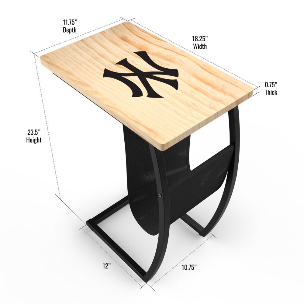 New York Yankees MLB Anywhere Table - White Billiards