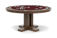 Load image into Gallery viewer, White Billiards Sorfen Round Poker Table