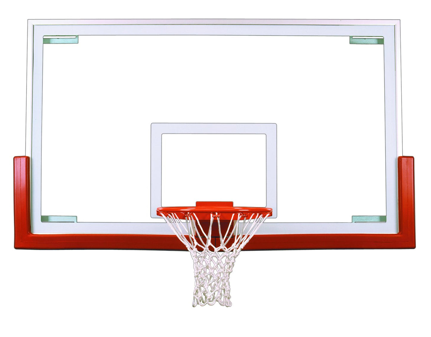 FT234 Competition Glass Basketball Backboard - White Billiards