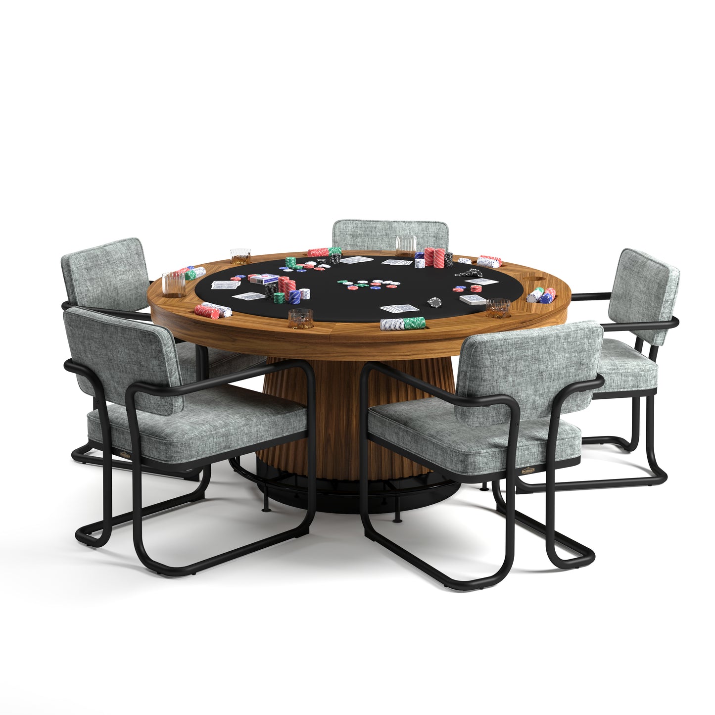 Prohibition Series 60" Poker Table