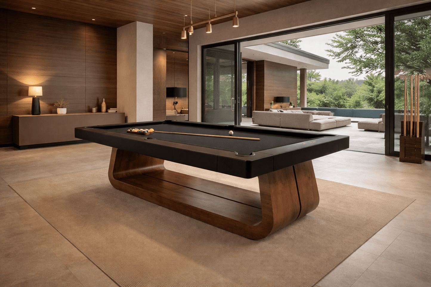 Takamaka Pool Table - White Billiards