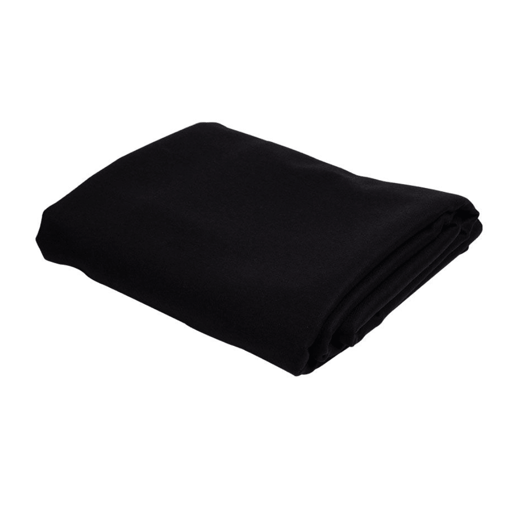 Simonis 760 Black Pool Table Cloth - White Billiards