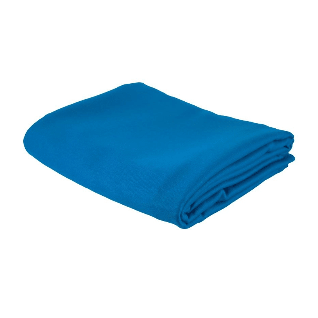 Simonis 760 Electric Blue Pool Table Cloth - White Billiards