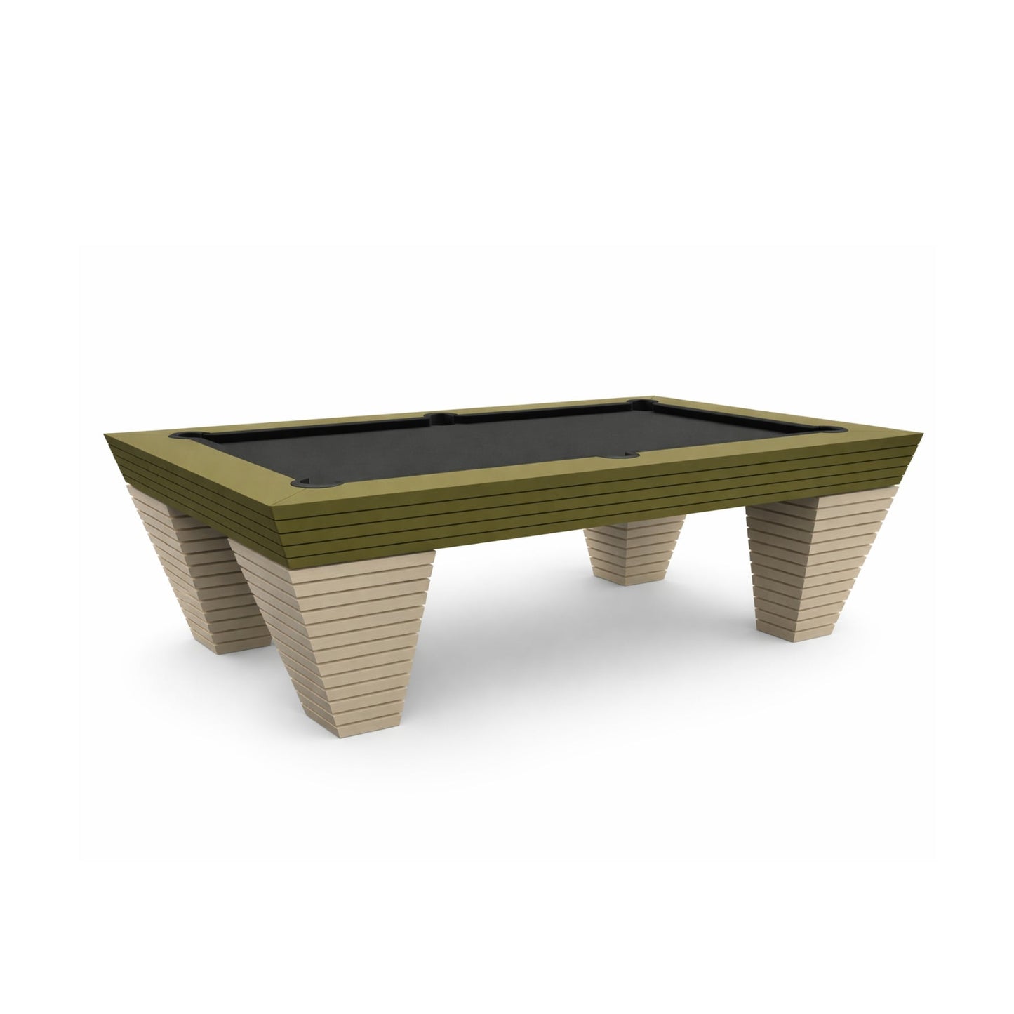 Mimosa Pool Table - White Billiards