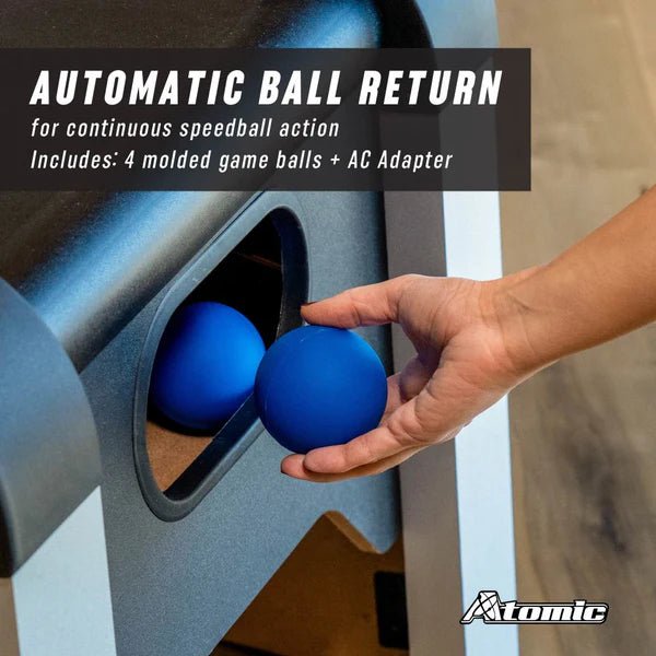 NEW Atomic 9ft Prism Shot LED Speedball Skeeball - White Billiards