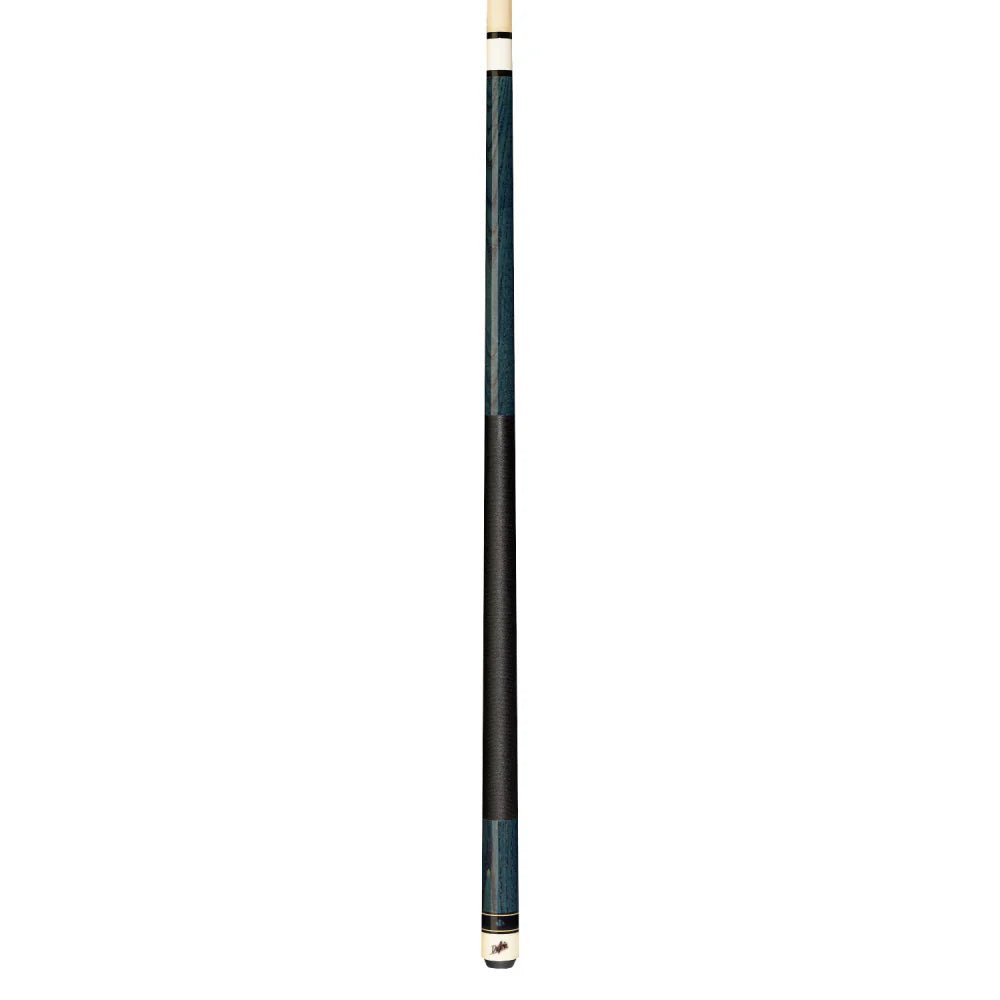 Dufferin Blue Stain Cue with Nylon Wrap - White Billiards