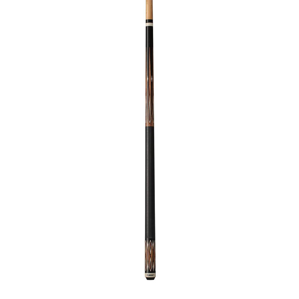 Energy By Players Natural Maple Sneaky Pete Cue with Black Linen Wrap - White Billiards