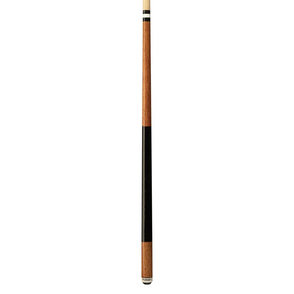 Energy By Players Walnut Gloss Cue with Simulated Leather Wrap - White Billiards