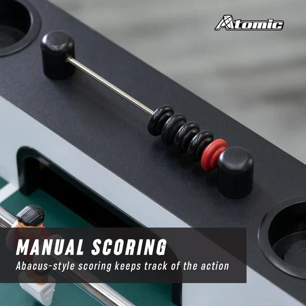 Atomic™ Gladiator 56" Foosball Table - White Billiards