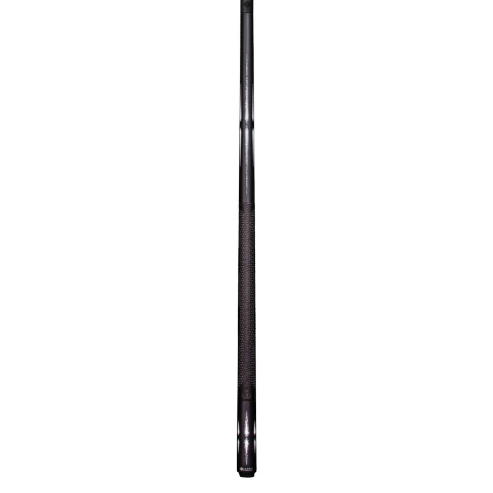 Lucasi Pinnacle Black/Cocobolo Cue With Carbon Fiber Tech Shaft - White Billiards