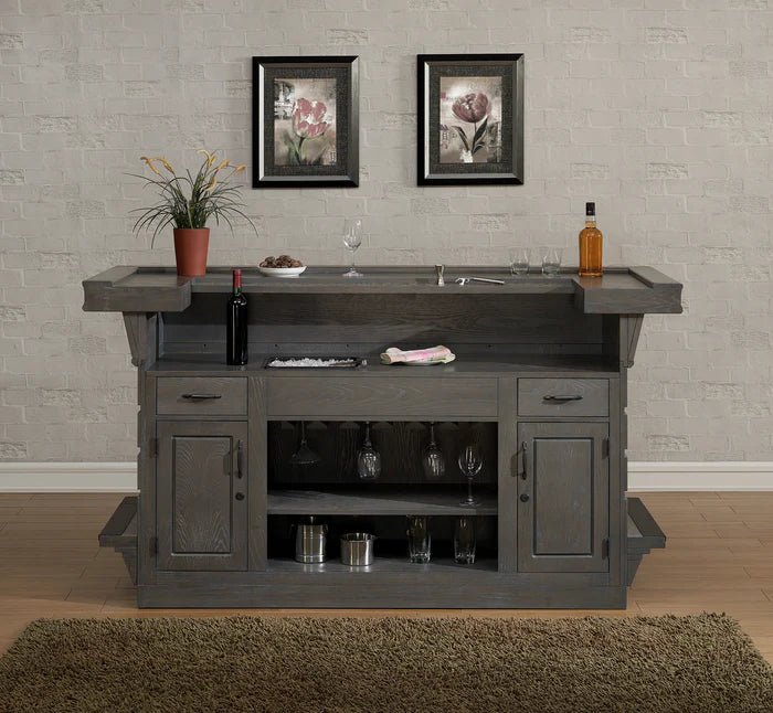 CALIENTE HOME BAR (GLACIER) - White Billiards