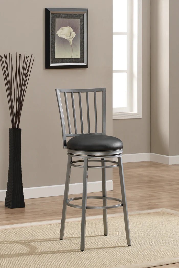 EASTON DUAL HEIGHT STOOL (FLINT) - White Billiards