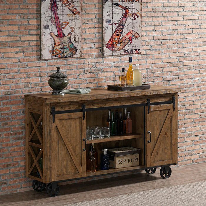 BRISTOL HOME BAR CART (HARVEST) - White Billiards