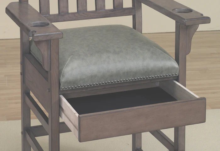 KING CHAIR - White Billiards