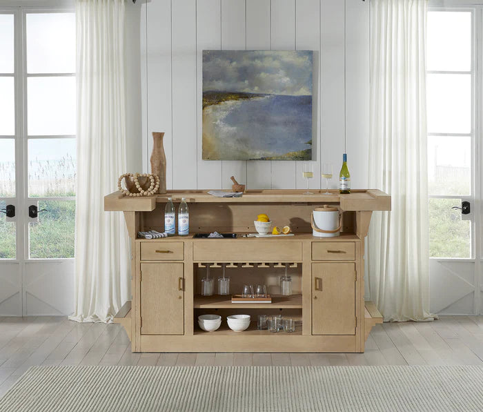 PORT ROYAL HOME BAR (WHITE OAK)