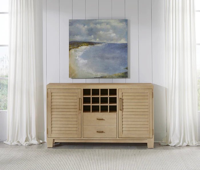 PORT ROYAL BAR CONSOLE (WHITE OAK) - White Billiards