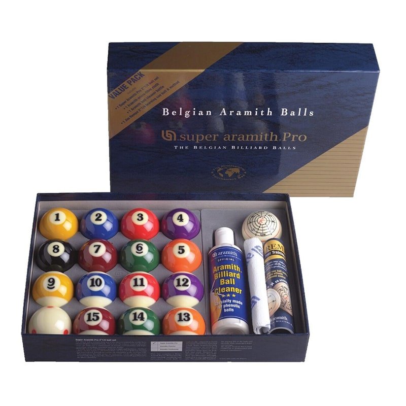 SAVP Super Aramith® Pro Ball Set Value Pack - White Billiards