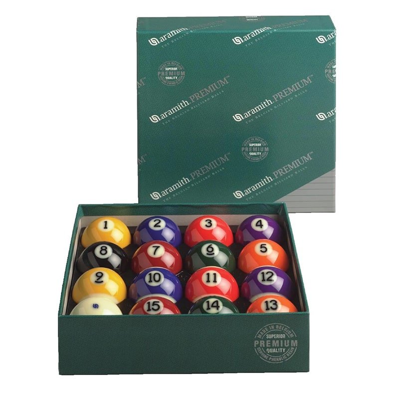 PRBB Aramith Premium Belgian Set - White Billiards