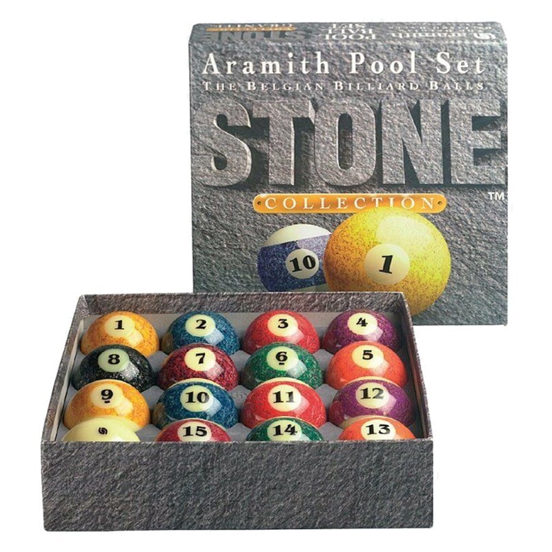 ARSS Aramith Stone Collection Billiard Ball Set - White Billiards