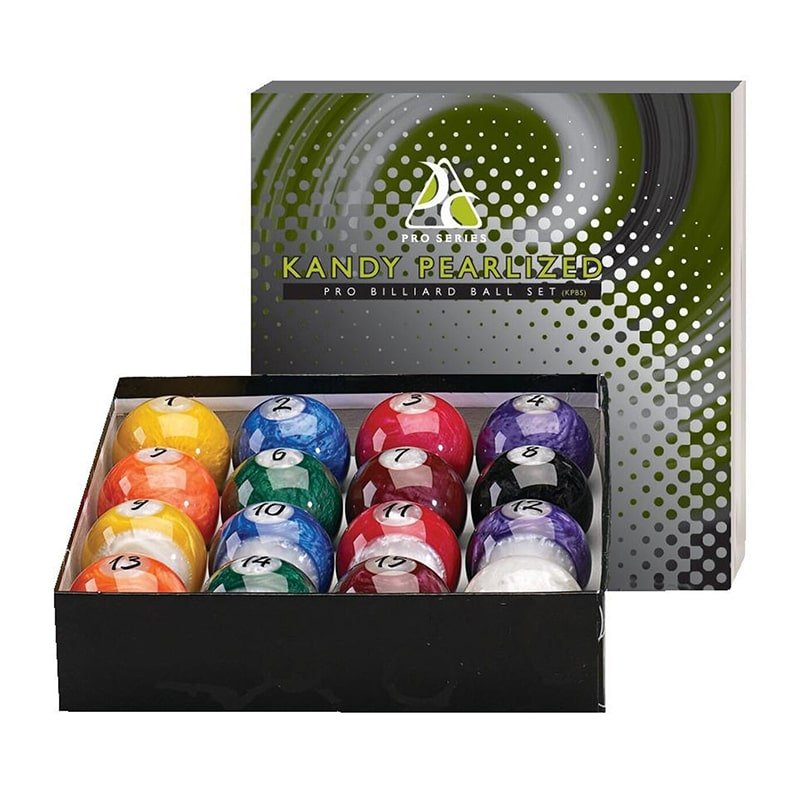 KPBS Pro Series Kandy Pearl Set - White Billiards