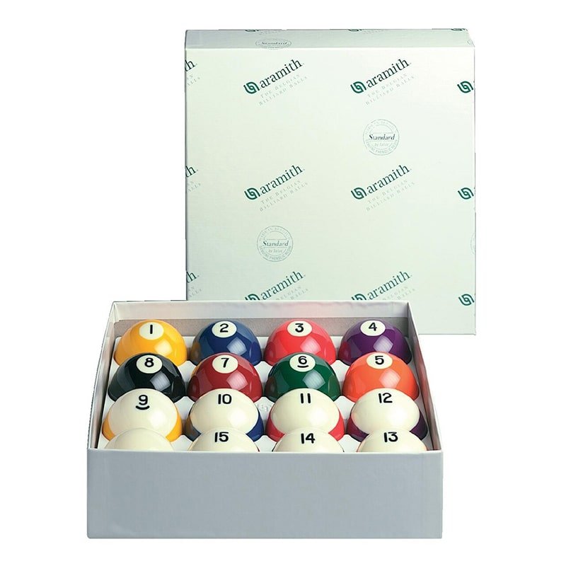 CSB Aramith Crown Standard Ball Set - White Billiards
