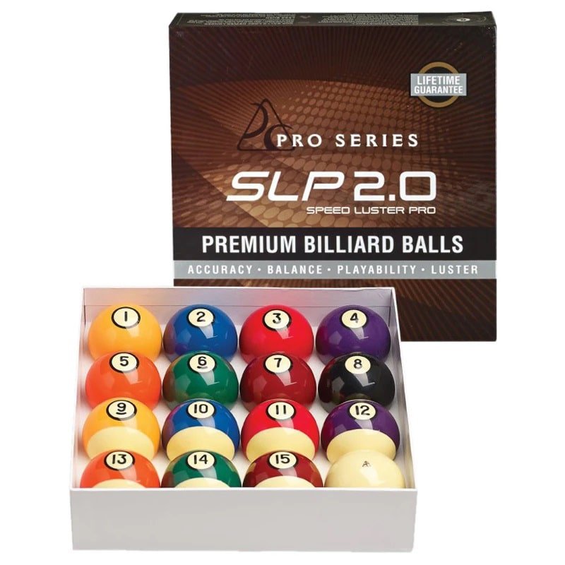SLP 2.0 Speed Luster Pro Premium Ball Set - White Billiards
