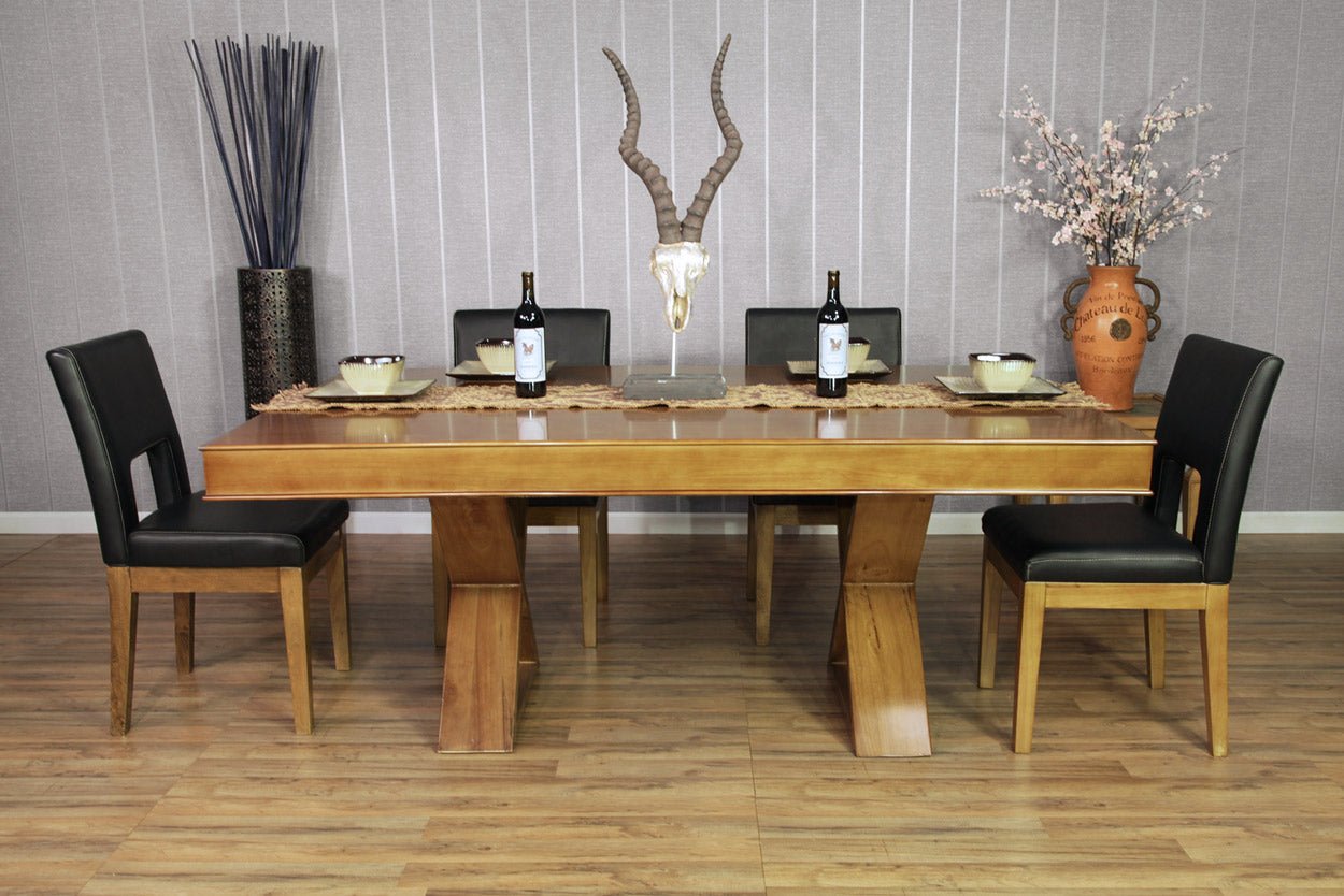 BBO Poker Rustic Walnut Helmsley Chairs - White Billiards