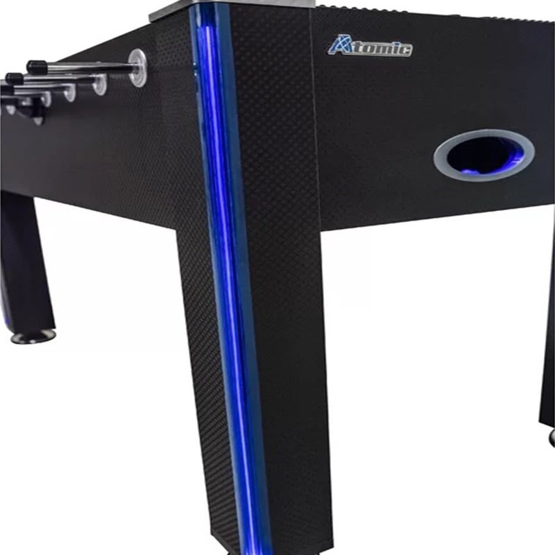 Atomic™ Azure LED Light Up Foosball Table - White Billiards