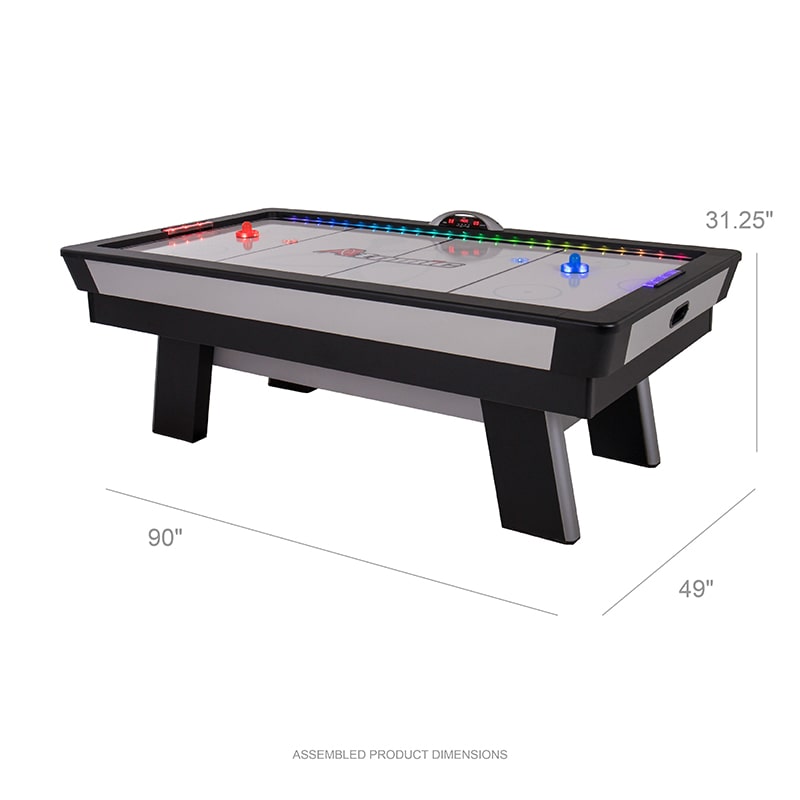 G04865W Atomic™ 7.5' Top Shelf Hockey Table - White Billiards