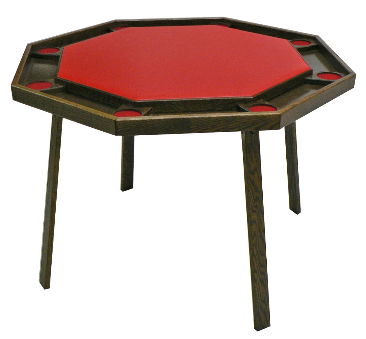 Kestell 9W Compact Poker Table - White Billiards