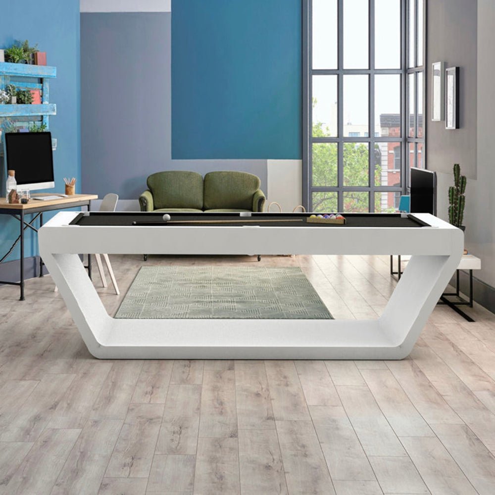 The Sofia Modern Slate Pool Table By White Billiards - Luxury Custom Billiard Table
