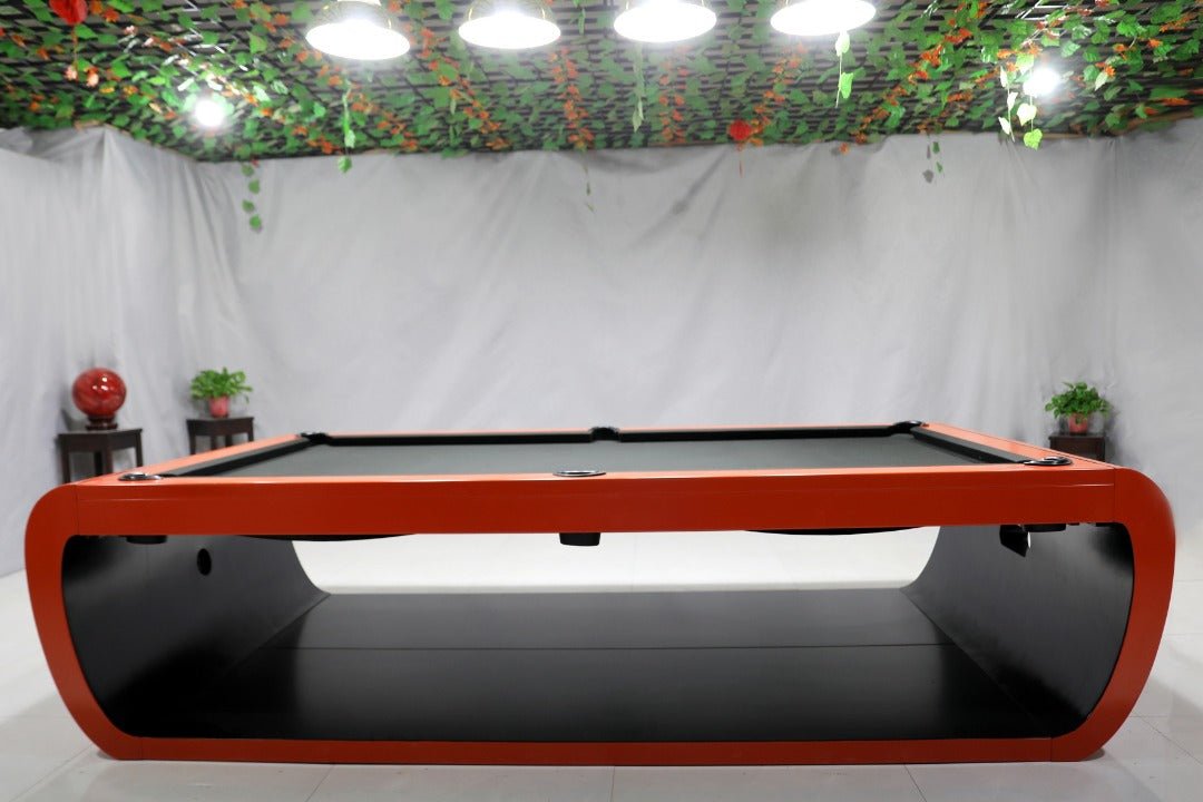 White Billiards Aldo Modern Slate Pool Table - White Billiards