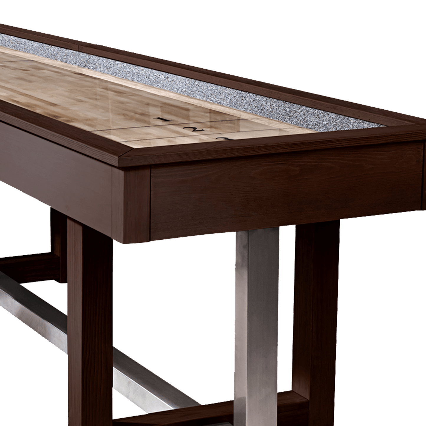American Heritage Abbey Shuffleboard Table - White Billiards