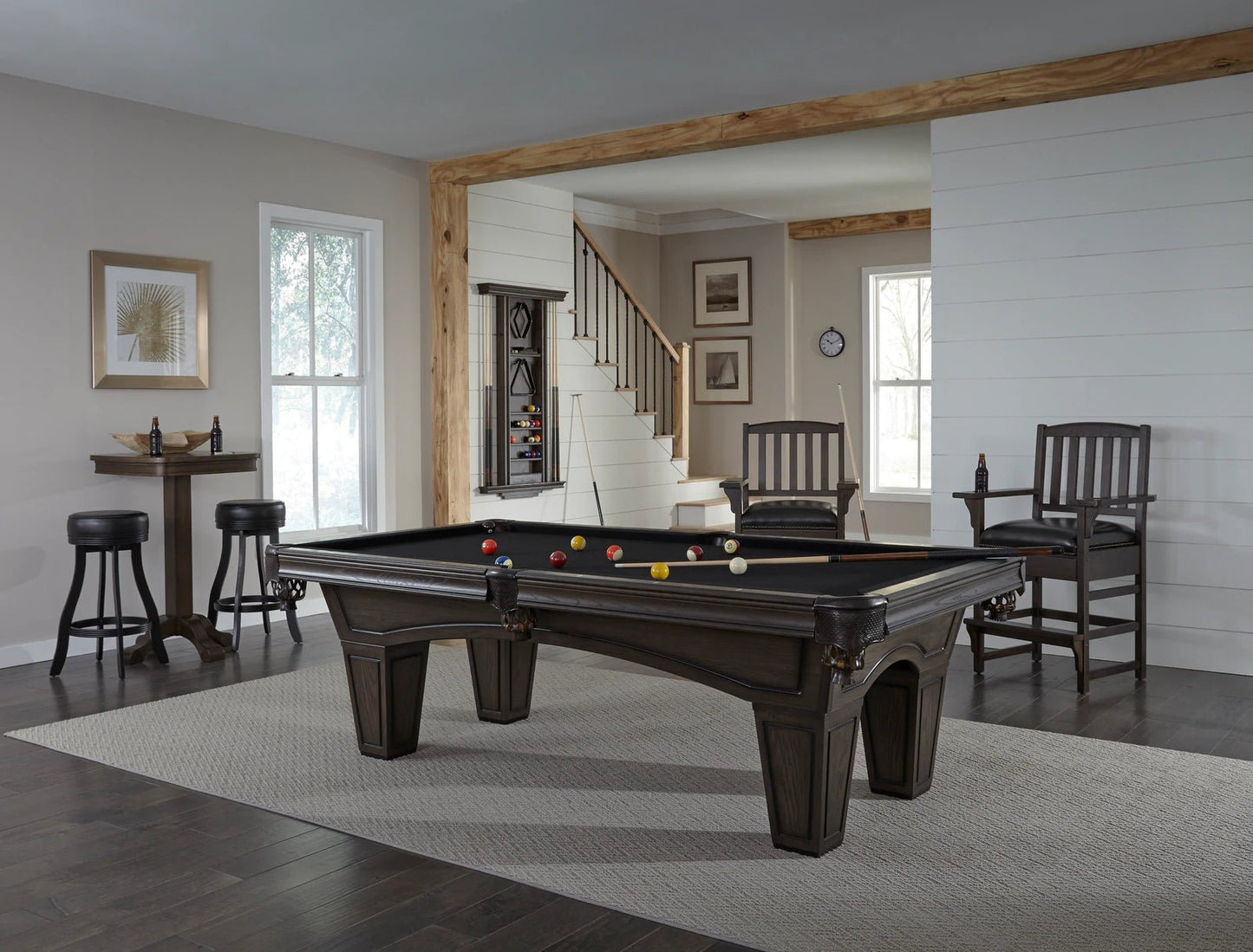 American Heritage Austin Pool Table - White Billiards
