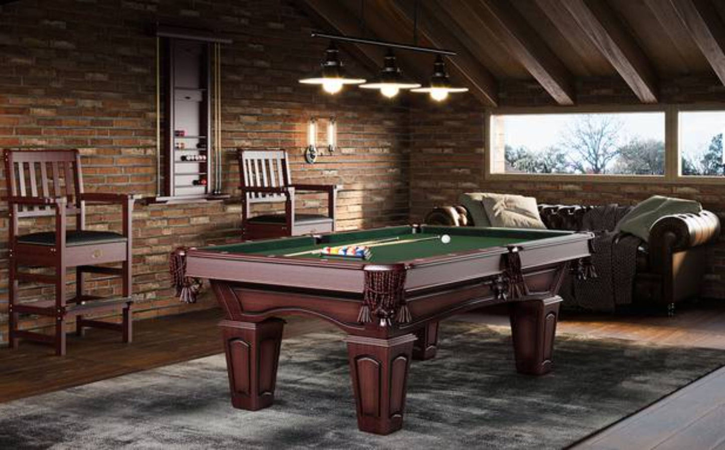 Spencer Marston Catania Pool Table - White Billiards