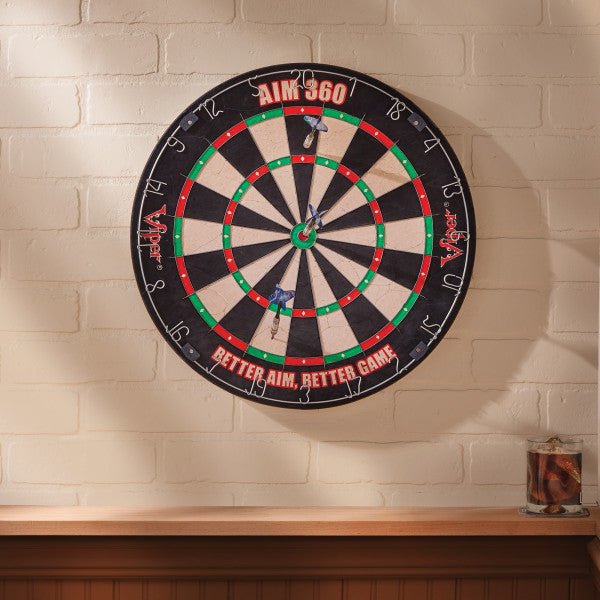 Viper AIM 360 Sisal Dartboard - White Billiards