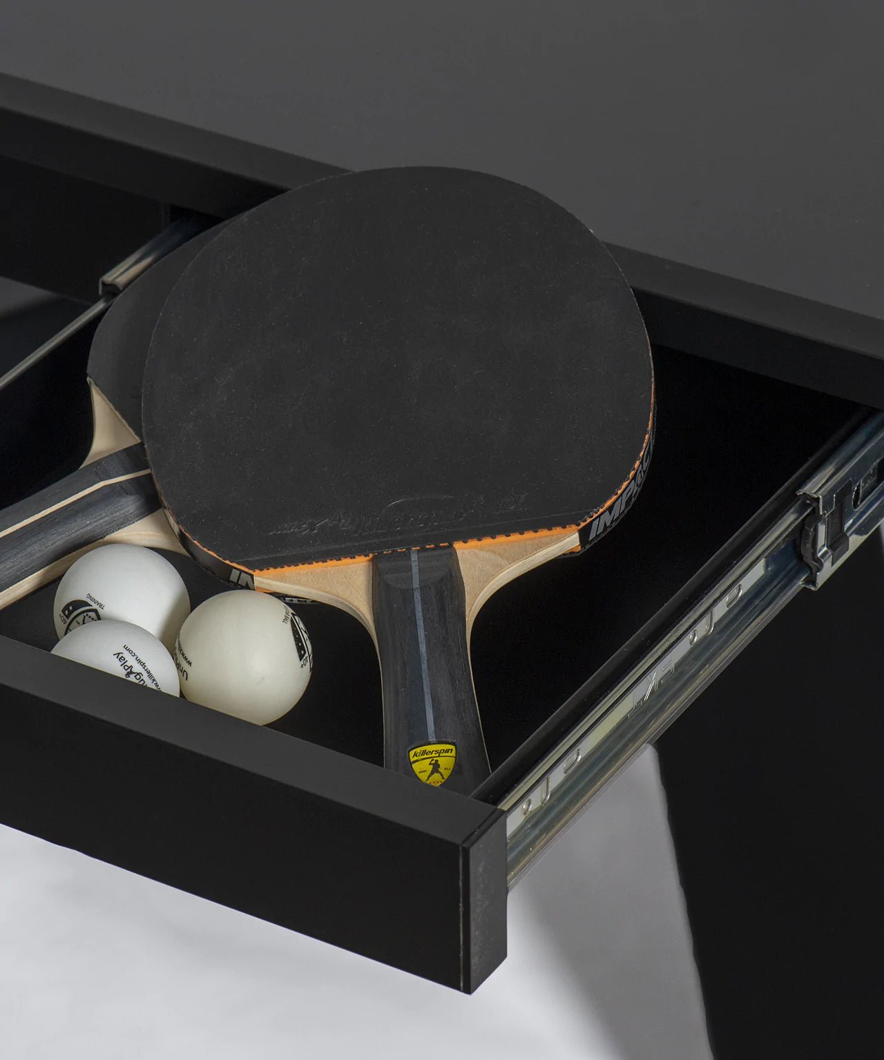Killerspin SVR daVinci Indoor Table Tennis Table - White Billiards