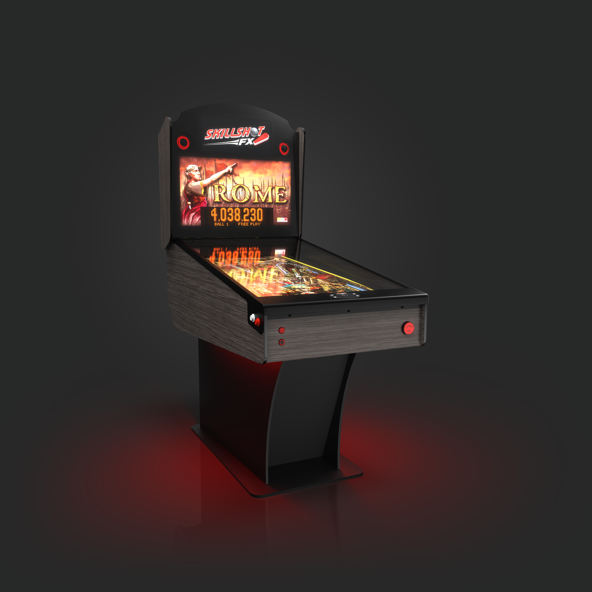 Skillshot FX Virtual Pinball Machine With a (55 Playfield - 96