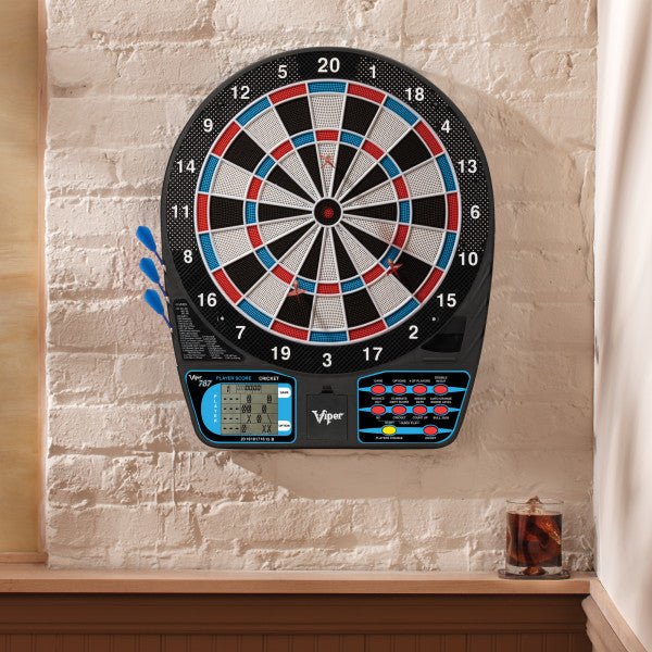 Viper 787 Electronic Dartboard - White Billiards