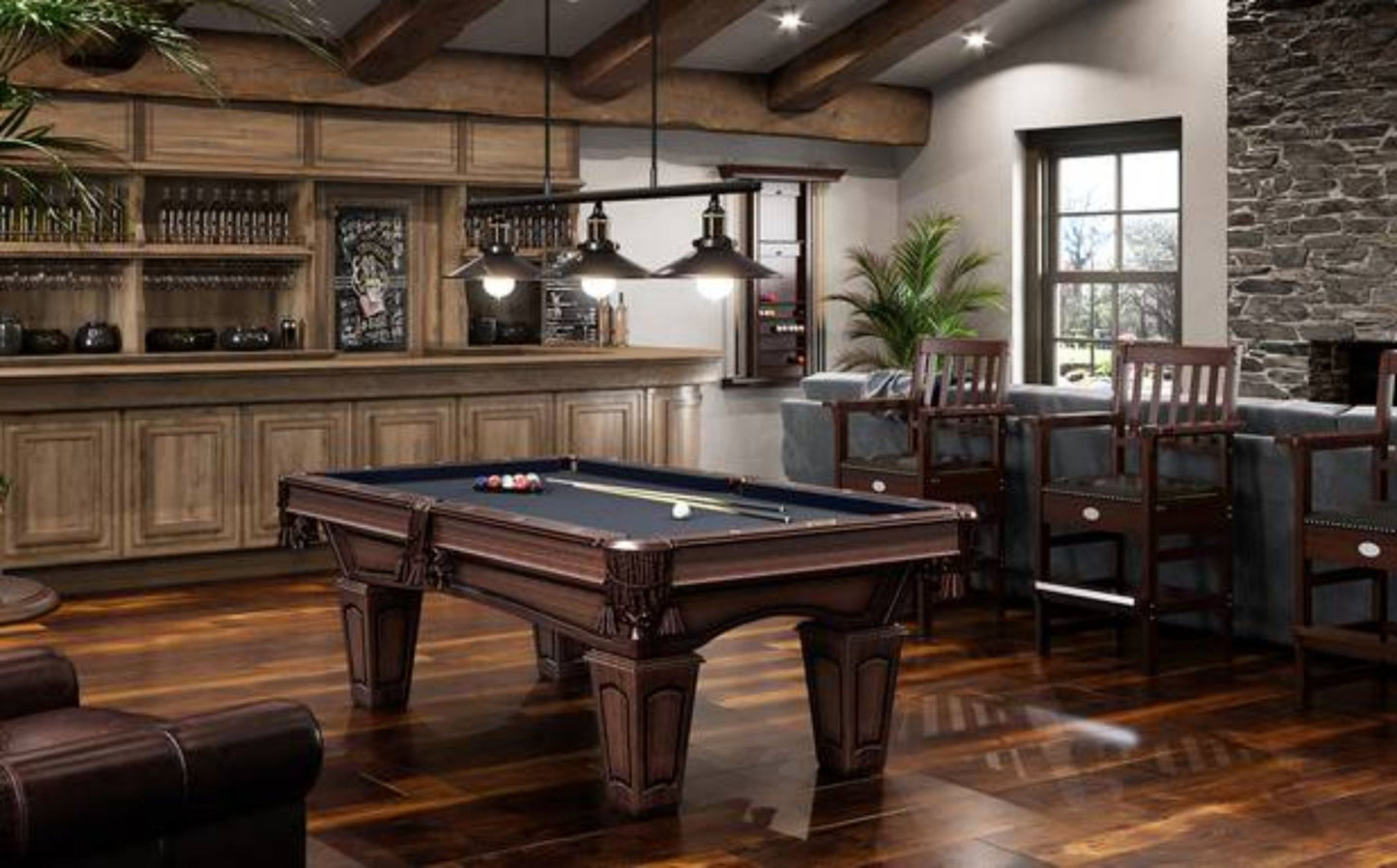 Spencer Marston Potenza Pool Table - White Billiards