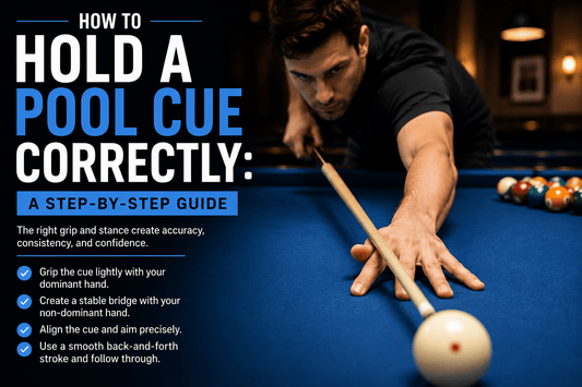 How to Hold a Pool Cue Correctly: A Step-by-Step Guide - White Billiards