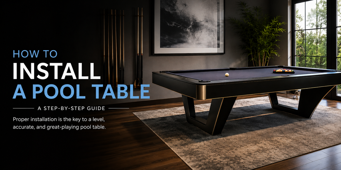 How to Install a Pool Table