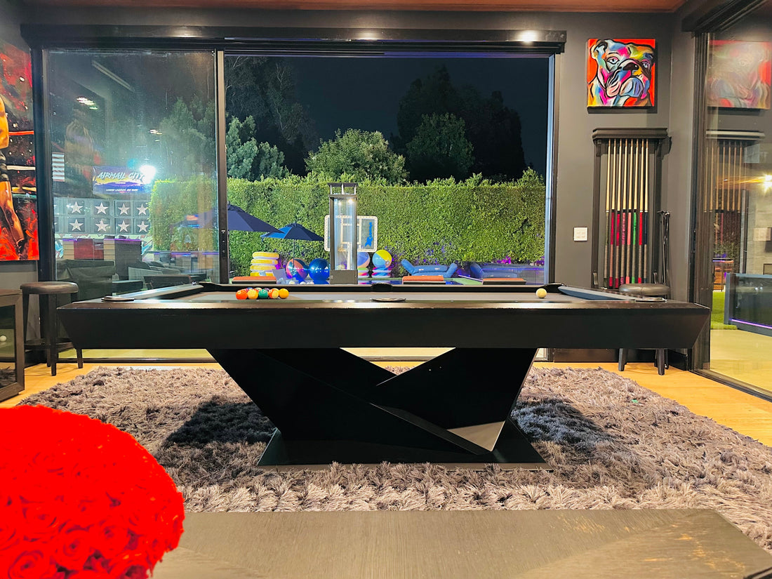 Delivering Luxury: Behind the Scenes with Shemar Moore and His New Kyoto Pool Table 🎱✨ - White Billiards