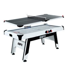 Load image into Gallery viewer, ESPN 72″ Air Powered Hockey with Table Tennis Conversion Top