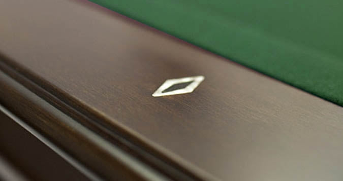 Majestic Frontenac Walnut Finish 8' Slate Pool Table