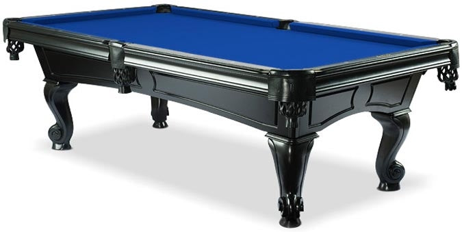 Majestic Amboise Black 8' Slate Pool Table