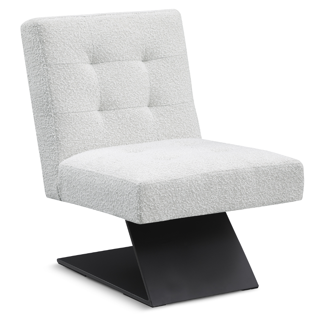 Zeal Boucle Fabric Accent Chair